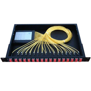 24 caixa terminal da fibra da caixa terminal IP65 da fibra de núcleo / caixa de distribuição